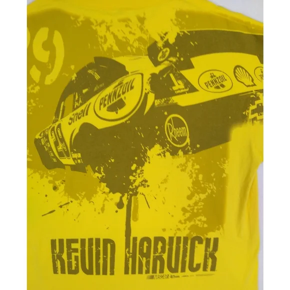 Vintage Chase Authentics Nascar Kevin Harvick Graphic T Shirt 2X - Picture 5 of 8